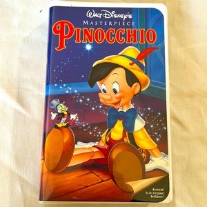 Pinocchio VHS Vintage